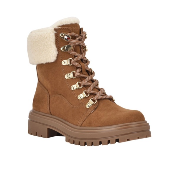 🌿 Tommy Hilfiger Faby Hiker Boots - Picture 1 of 1